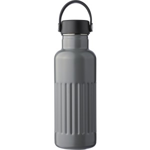 Duplafal� �jraac�l palack, 500 ml, sz�rke