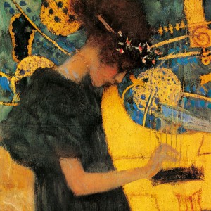 Lemeznaptr Gustav Klimt 2024, 30  30 cm (naptr)